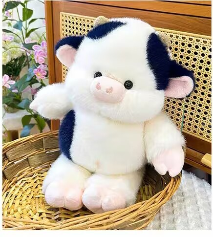 RUNNING COW PLUSHIE ( SUPERCUTE)